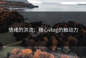 情绪的洪流：糖心vlog的触动力