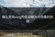 糖心官网vlog的低调魅力与隐藏的热度